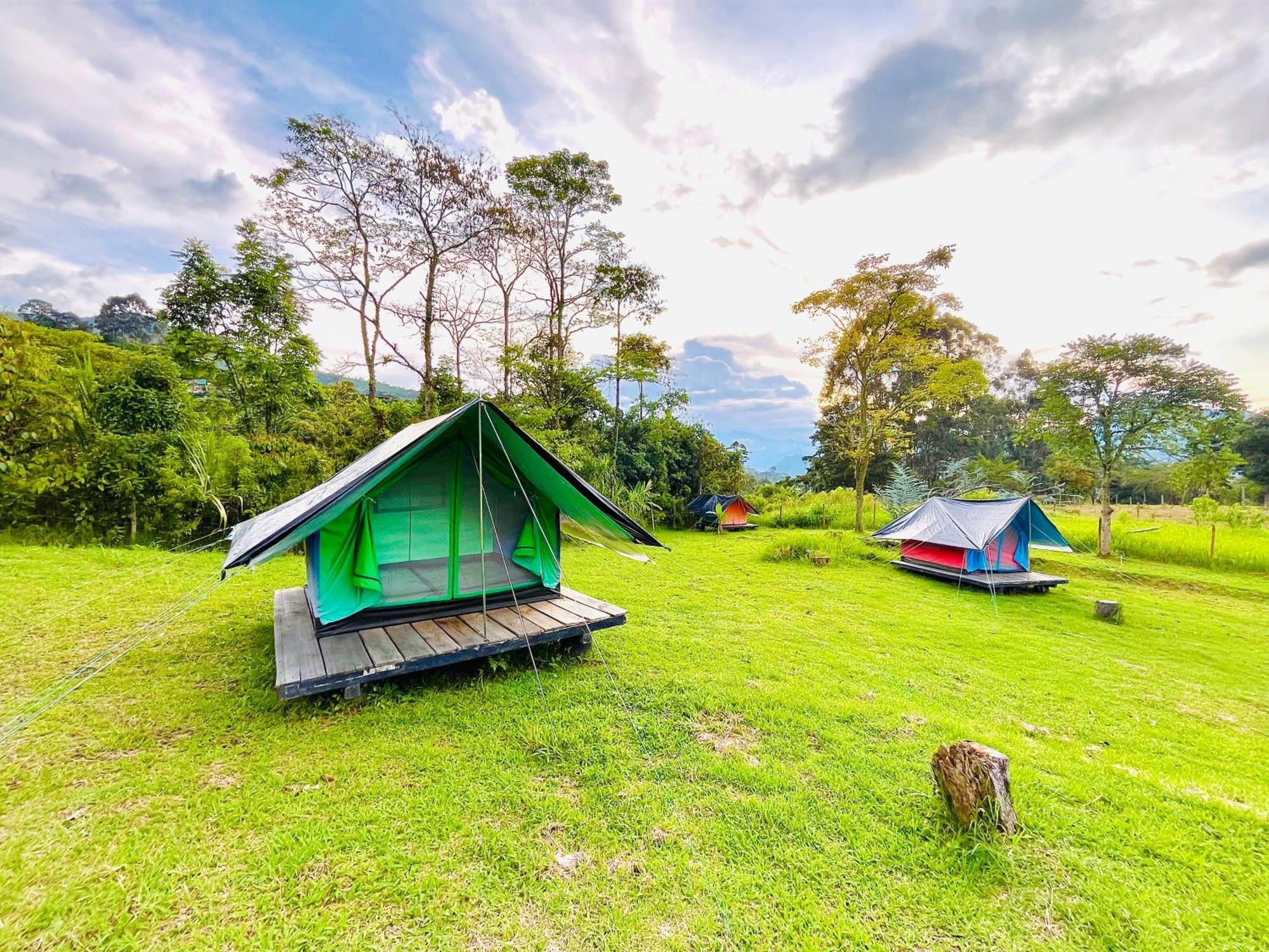 Ecoxplora-Zona De Camping Jardin Exterior photo