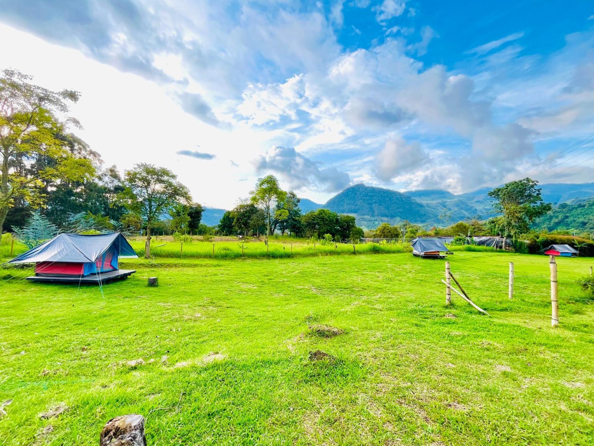 Ecoxplora-Zona De Camping Jardin Exterior photo